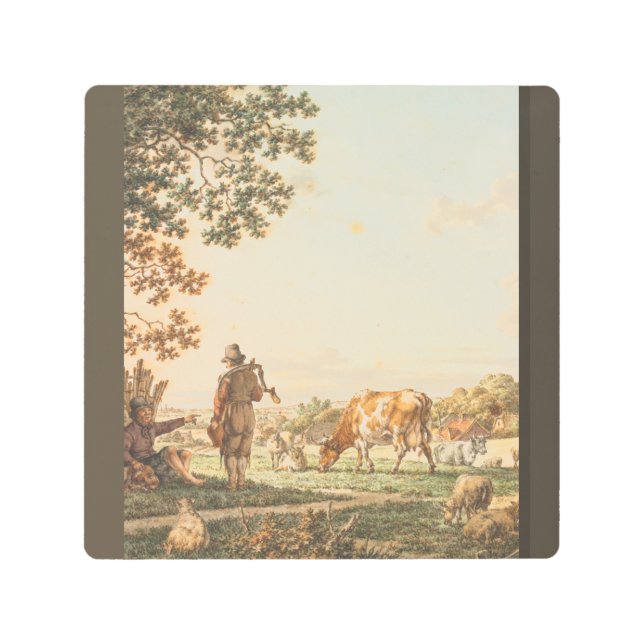 ヴィレッジメタルアートキャンバス メタルプリント (正面)