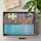 ヴィレッジランドスケープ3ウォールアートデコページ 薄葉紙 (ギフト)