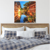 ヴィレッジ夕べ キャンバスプリント (インサイチュ (寝室))