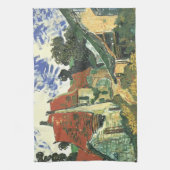 ヴィレッジ通りインオーバーズバイビンセントヴァンゴッホ キッチンタオル (縦)