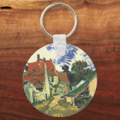 ヴィレッジ通りインオーバーズバイビンセントヴァンゴッホ キーホルダー (正面)