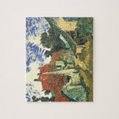 ヴィレッジ通りインオーバーズバイビンセントヴァンゴッホ ジグソーパズル (縦)