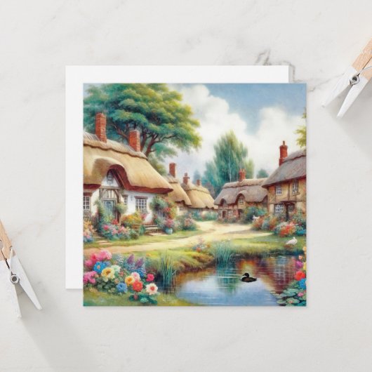 ヴィレッジ カード (正面/裏面インサイチュ)