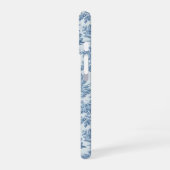 ヴィレッジ ブルー トワル iPhone 16ケース (左側面)