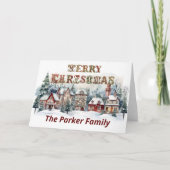 ヴィレッビクトリアングメリークリスマス カード (正面)