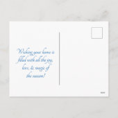 ヴィレッビクトリアンジハッピーハヌカ シーズンポストカード (裏面)