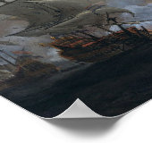 ヴィレム・ヴァン・デ・ヴェルデ海軍芸術 ポスター (角)