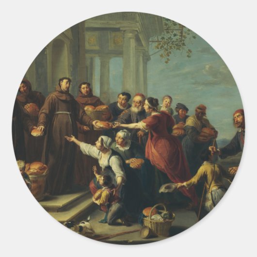 ヴィレム・ヴァン・ハープによるパドアの聖アントニー ラウンドシール (正面)