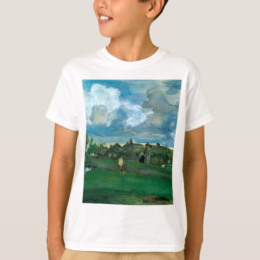 ヴィレロシアのッジバレンティンセロフ Tシャツ (正面)