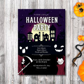 ヴィレ不気味幽霊のよく出るッジ&モンスターズハローウィンパーティ 招待状