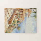 ヴィレ地中海のッジウォーターカラー ジグソーパズル (横)