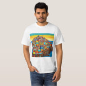 ヴィレ地中海のッジ1 Tシャツ (正面フル)