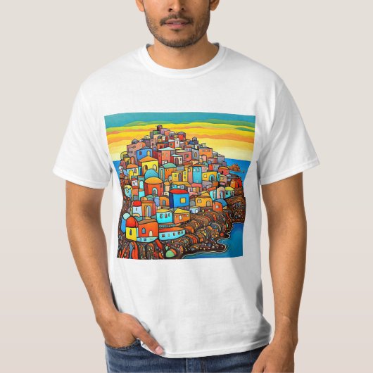 ヴィレ地中海のッジ1 Tシャツ (正面)