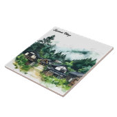 ヴィレ日本のッジ タイル (側面)