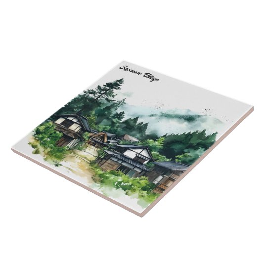 ヴィレ日本のッジ タイル (側面)