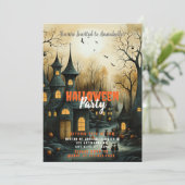 ヴィレ素朴ッジこうもりパンプキンスハローウィンパーティ 招待状 (スタンド正面)