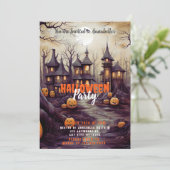 ヴィレ素朴ッジフルムーンパンプキンスハローウィンパーティ 招待状 (スタンド正面)