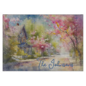 ヴィレ魅力的ッジ通りイン春 カッティングボード (正面)