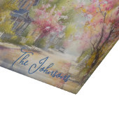 ヴィレ魅力的ッジ通りイン春 カッティングボード (角)