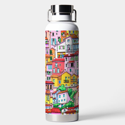 ヴィレ鮮やかイタリアンッジ ウォーターボトル (背面)