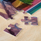 ヴィレ鮮やか地中海のッジ ジグソーパズル (側面)