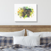 *~*ヴィンアートヤードワイナリーブドウAR21ワインセラー キャンバスプリント (インサイチュ (寝室))