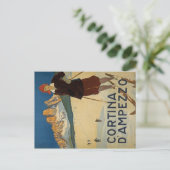 ヴィンイタリアンテージ旅行はがき ポストカード (スタンド正面)