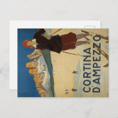 ヴィンイタリアンテージ旅行はがき ポストカード (正面/裏面)