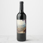 ヴィンイタリアンヤードの横素朴景 ワインラベル (正面)