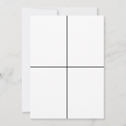 ヴィンエレガントテージ結婚式テーブル番号x 4 招待状 (裏面)