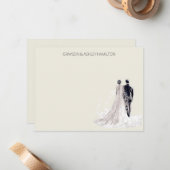 ヴィンエレガントテージ結婚式 ノートカード (正面/裏面インサイチュ)