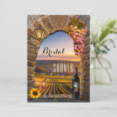 ヴィンエレガントヤイタリアンードワインブライダルシャワー 招待状 (スタンド正面)