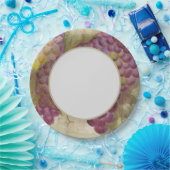 ヴィンエレガントヤードの水の色のワインカントリーをテーマ ペーパープレート (パーティー)