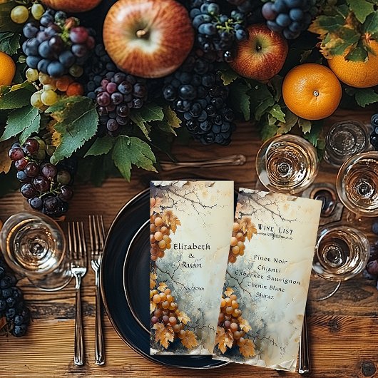 ヴィンエレガントヤードワインリスト