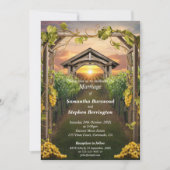 ヴィンエレガントヤード結婚ズ 招待状 (正面)