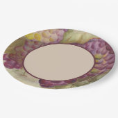 ヴィンエレガントヤ素朴ードワインカントリーをテーマ ペーパープレート (アングル)