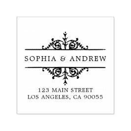 ヴィンカスタマイズテージ結婚式差出人住所 セルフインキングスタンプ