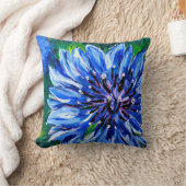 ヴィンカ&ブルーバチェロボタン両面ピロー クッション (ブランケット)