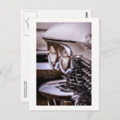 ヴィンクラシックテージ車のカード。 ポストカード (正面/裏面)