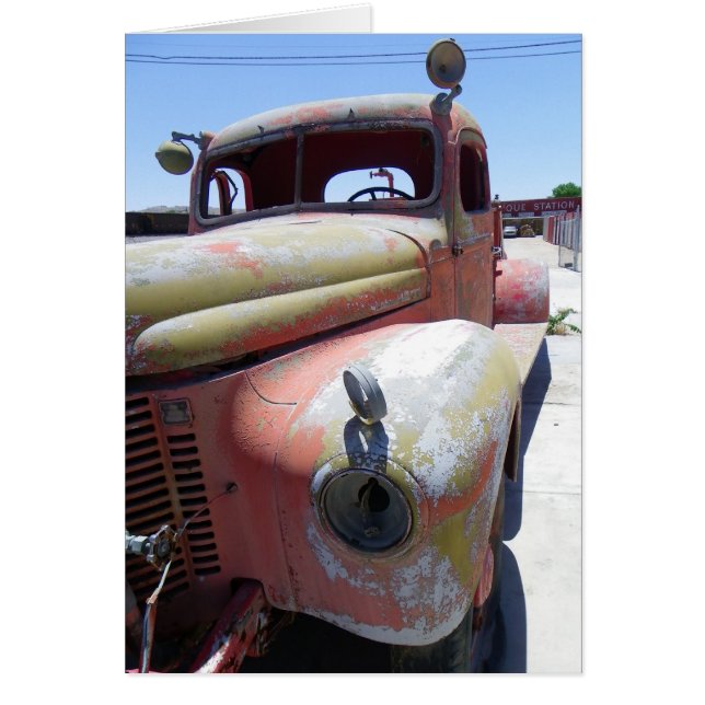 ヴィンクールテージ車グリーティングカード！ (正面)