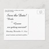 ヴィンゴッホ フラワーとワインでSave the Date! 案内ポストカード (裏面)