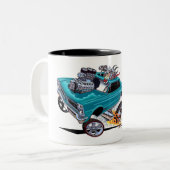 ヴィンスクラインゴアティネーターブルー1965 GTO ツートーンマグカップ (正面左)