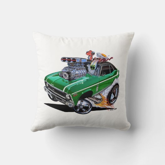 ヴィンスクラインハイオクタンアートプレゼントすごい'NOVA' クッション (裏面)