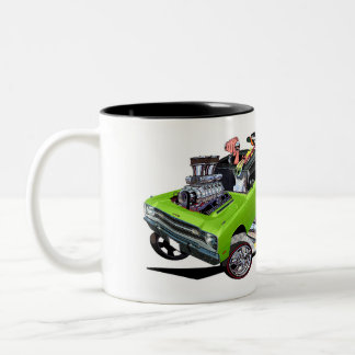 ヴィンスクレインズブルズイェスライム1969ダーツ ツートーンマグカップ