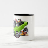 ヴィンスクレインズブルズイェスライム1969ダーツ ツートーンマグカップ (中央)