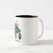 ヴィンスクレインズラットパワー1968カマロ ツートーンマグカップ (正面右)