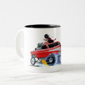 ヴィンス・クレインズ・ハイオクタン・アート， 1957シボイ・ノマド ツートーンマグカップ (正面左)