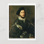 ヴィンセンゾモスティポートレート(油オン・キャンバス) ポストカード (正面)
