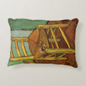 ヴィンセントの椅子と彼のパイプはヴィンセント・ヴァン・ゴッホ アクセントクッション (裏面)