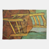 ヴィンセントの椅子と彼のパイプはヴィンセント・ヴァン・ゴッホ キッチンタオル (横)